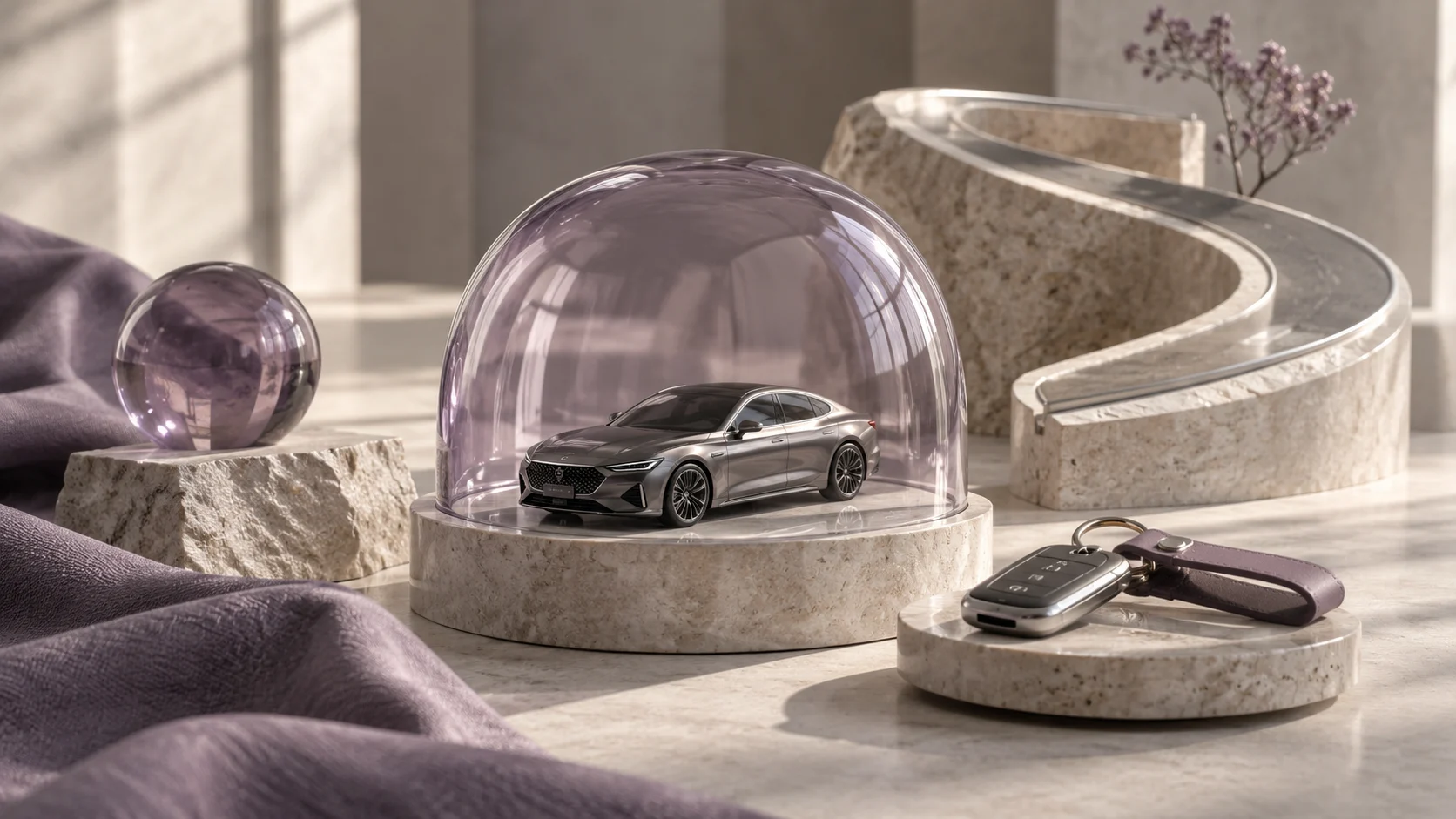 Концептуальная иллюстрация: Автосалоны и автодилеры
